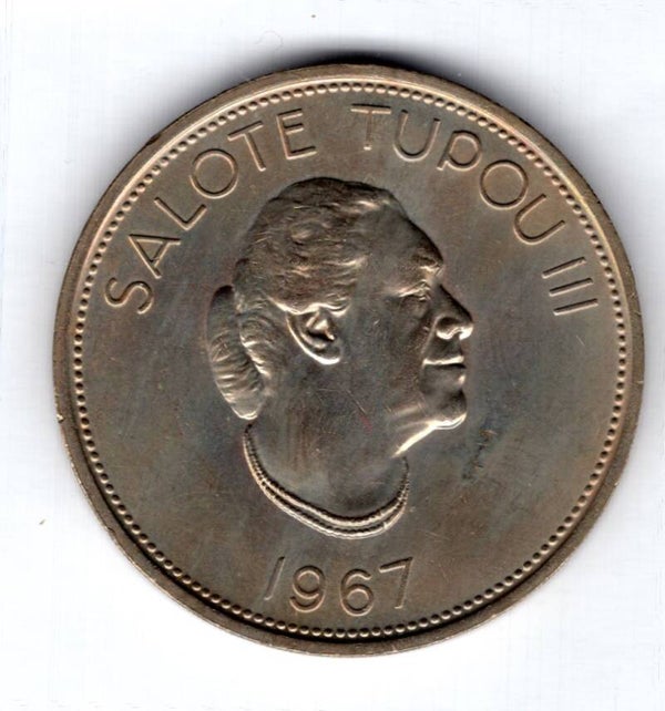 Tonga. Coronation Crown. Queen Salote Tupou III 1967.