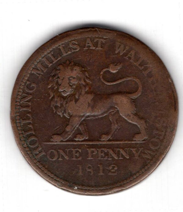 Walthamstow. Penny Token 1812.