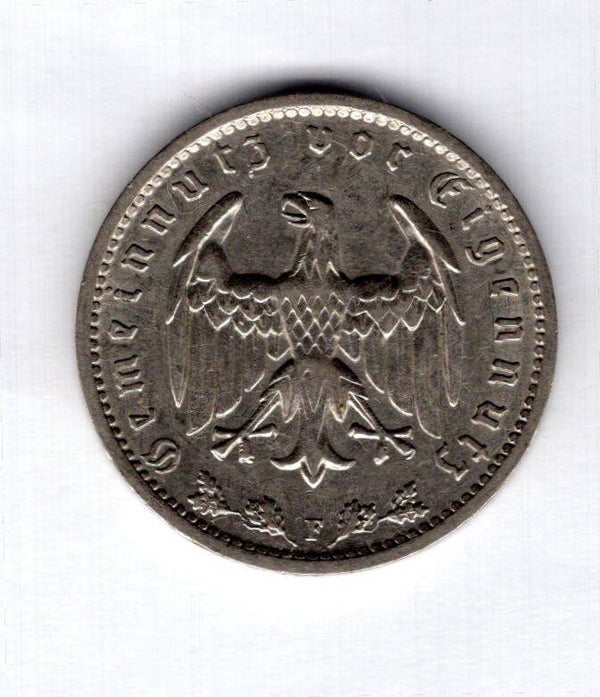Germany. Reich. 1 Mark 1934F.   dy13436