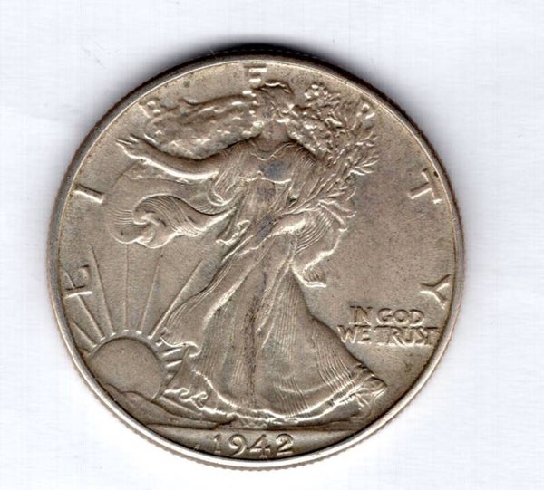 USA. 50 Cents 1942P.     dy13553