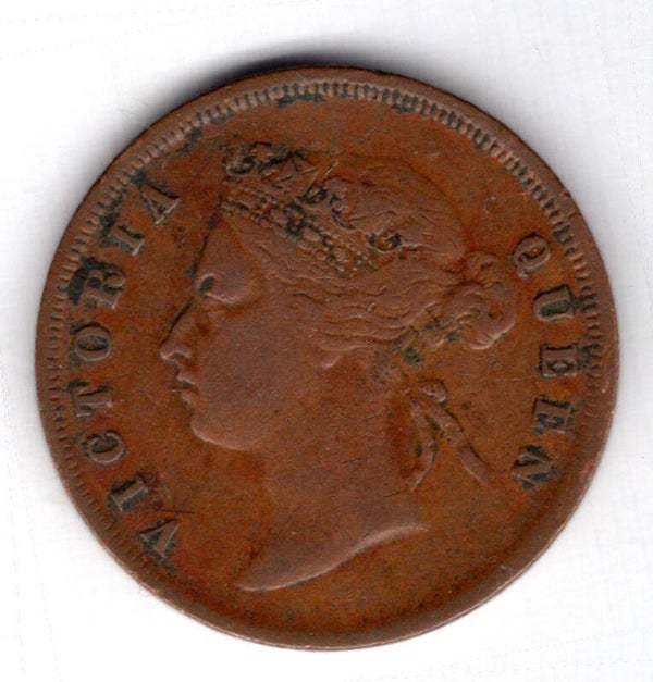 Straits Settlements. Cent 1887.
