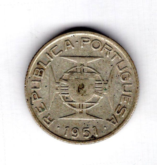 Mozambique. 2.5 Escudos 1951.
