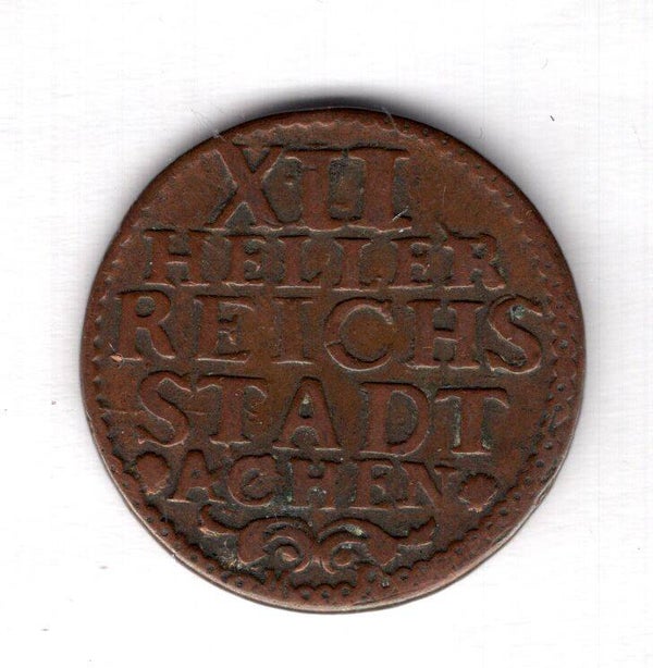 Aachen. 12 Heller 1760.