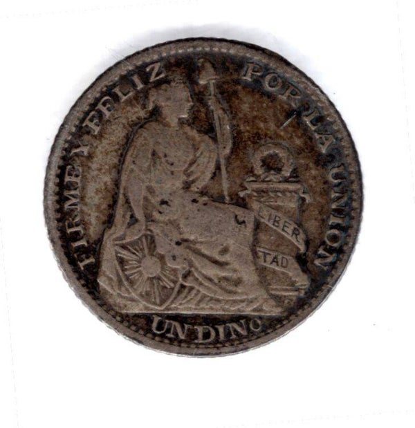 Peru, 1 Dino, 1903. 18mm  dy13927