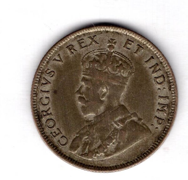 British East Africa. George V. Shilling 1924.  dy13933