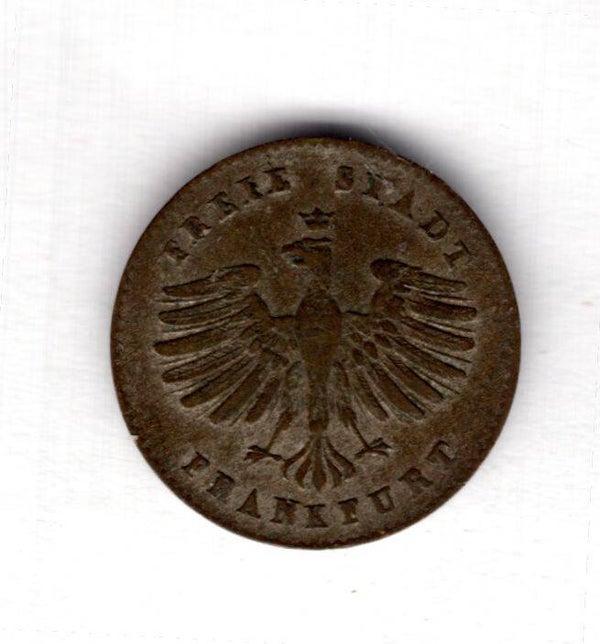 Frankfurt. 1 Kreuzer. 1848.   dy13936