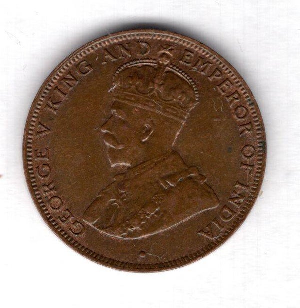 Hong Kong. Cent 1931.