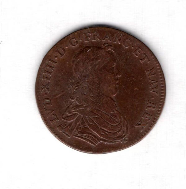 France. Louis XIIII Jetton. "Preludia Mundi".   dy14089