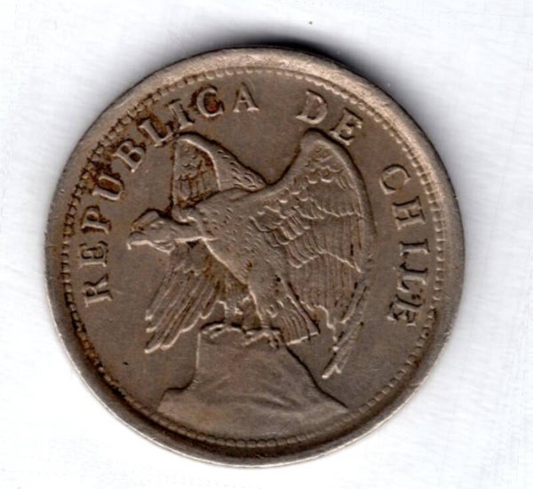 Chile. 20 Centavos 1923.