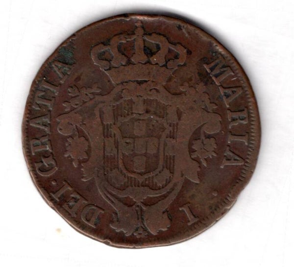 Portugal-Azores. 20 Reis 1796.   dy14295