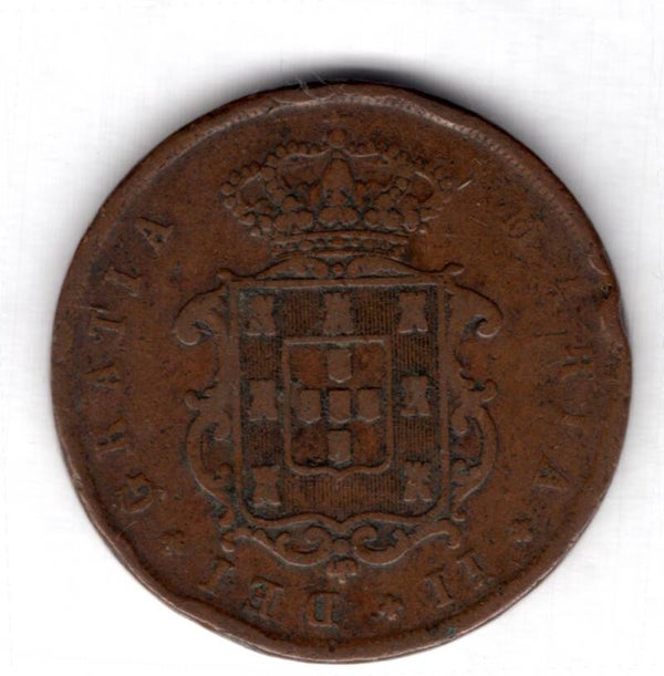 Portugal. 10 Reis 1846.   dy14302