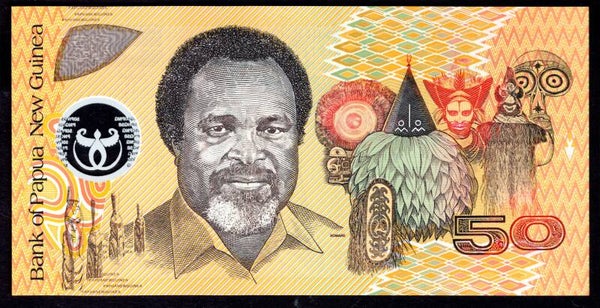 Papua New Guinea, 50 Kina (1999) (WPM 18a). Series MV. UNC. dy14607