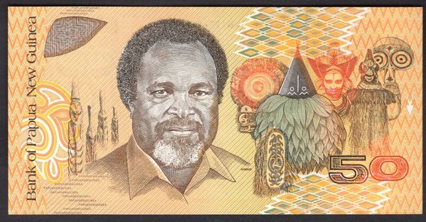 Papua New Guinea, 50 Kina (1989) (WPM 11a). HUR 080183. AU-UNC.