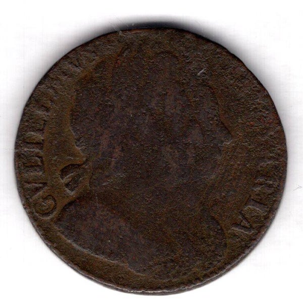 William & Mary. Halfpenny 1694.