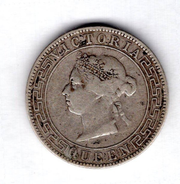 Ceylon. 50 Cents 1893.
