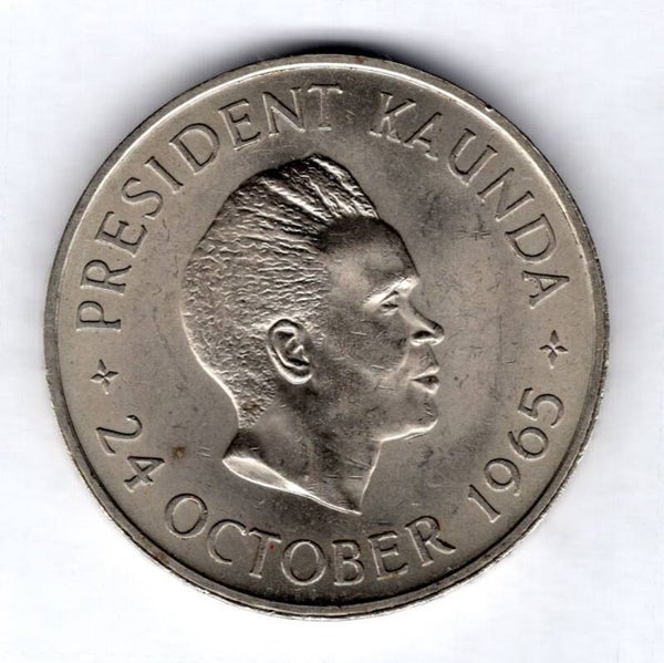 Zambia. Five Shillings. 1965.
