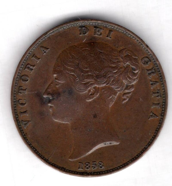 Victoria. Penny 1858.