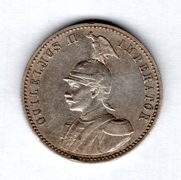 German East Africa, 1/2  Rupie, 1891.