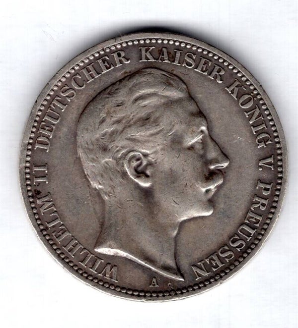 Prussia. 3 Mark 1912A.   dy14976