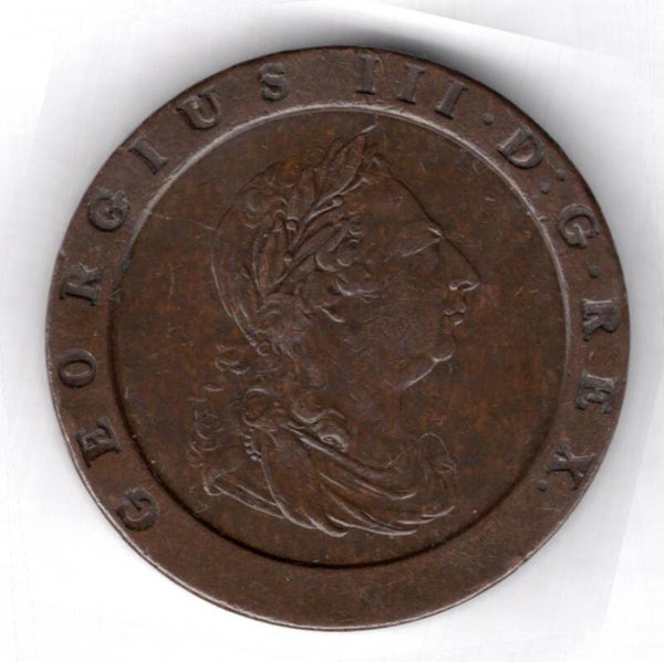 Great Britain. Two Pence 1797. VF.