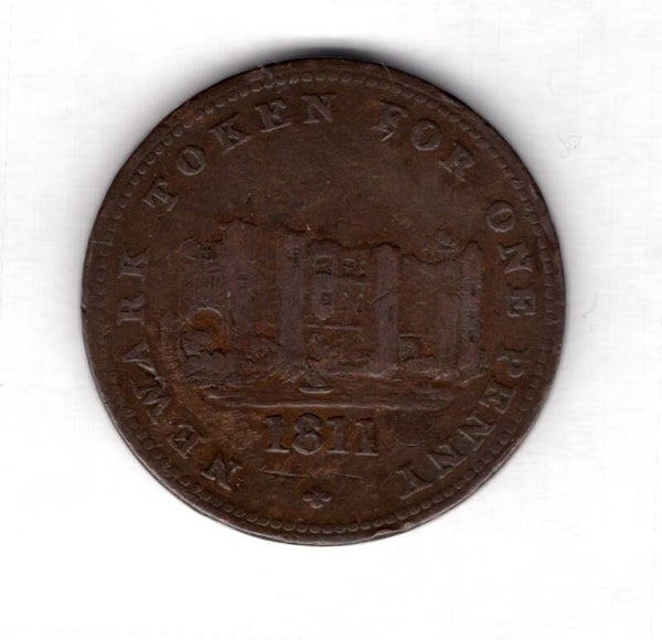 Newark. Penny Token 1811.