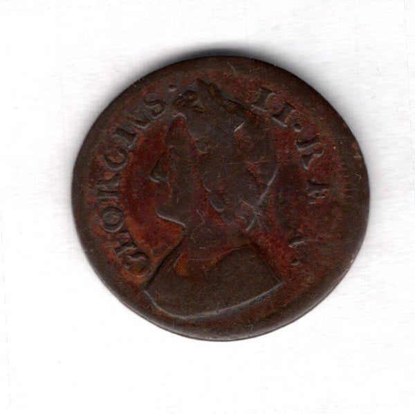 George II. Farthing 1737.