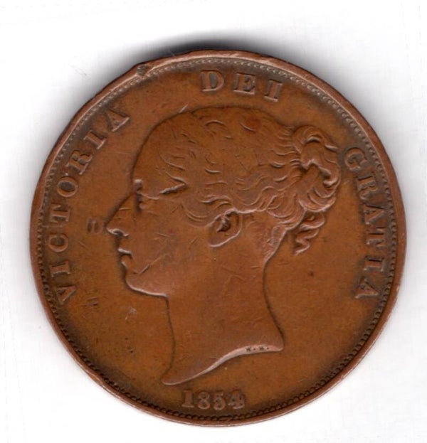 Victoria. Penny 1854.