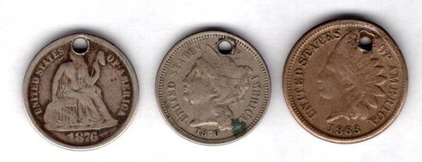 USA. Three Coins.  dy15232