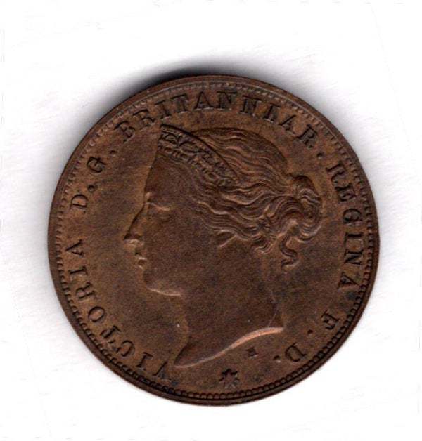 Jersey. 1/24th Shilling 1877. GEF.  dy15311