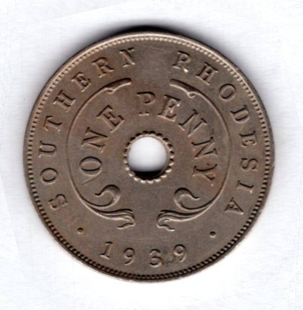 Southern Rhodesia. Penny 1939.           DY15320