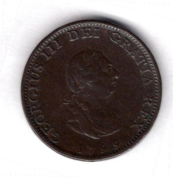 George III. Farthing. 1799.