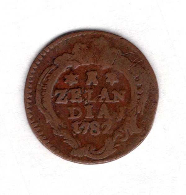 Netherlands. Zeelandia Duit 1782.  dy15422
