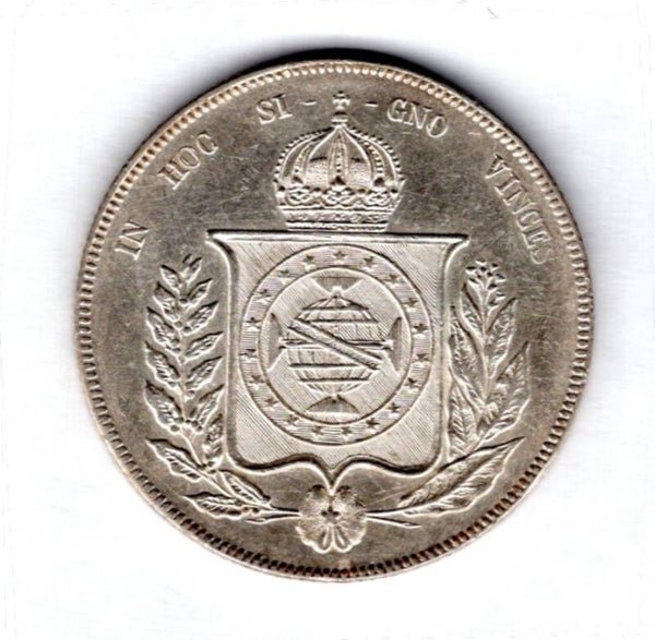 Brazil. 1,000 Reis 1863.     dy15487