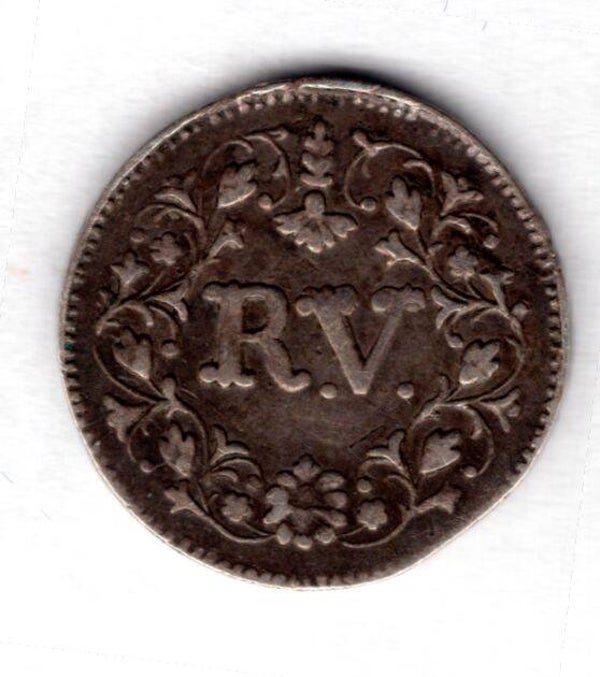 Travancore. 1 Fanam 1864.