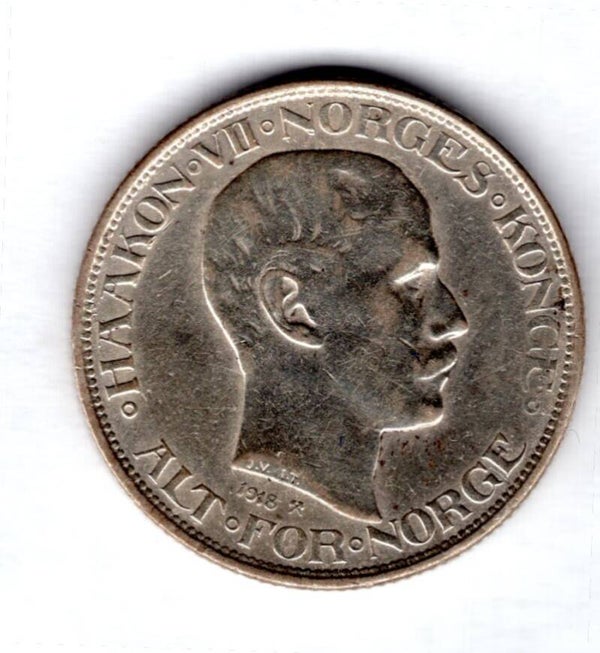 Norway. 50 Ore 1918.   dy15545
