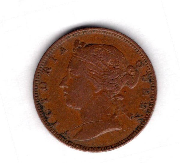 Straits Settlements. 1/2 Cent 1889.  dy15555