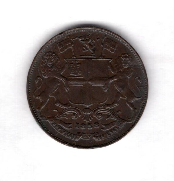 East India Company. 1/4 Anna 1858.