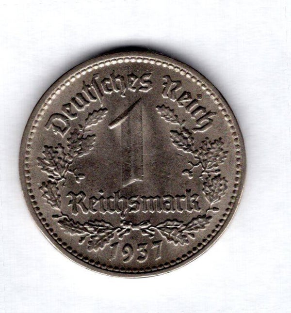 Germany. Reichsmark 1937D.   dy15698