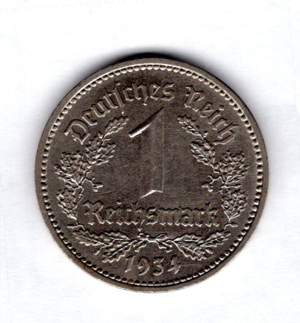 Germany. Reichsmark 1934E.   dy15699