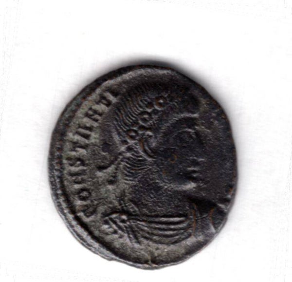Constantine II. Rev=Soldiers and Standard.