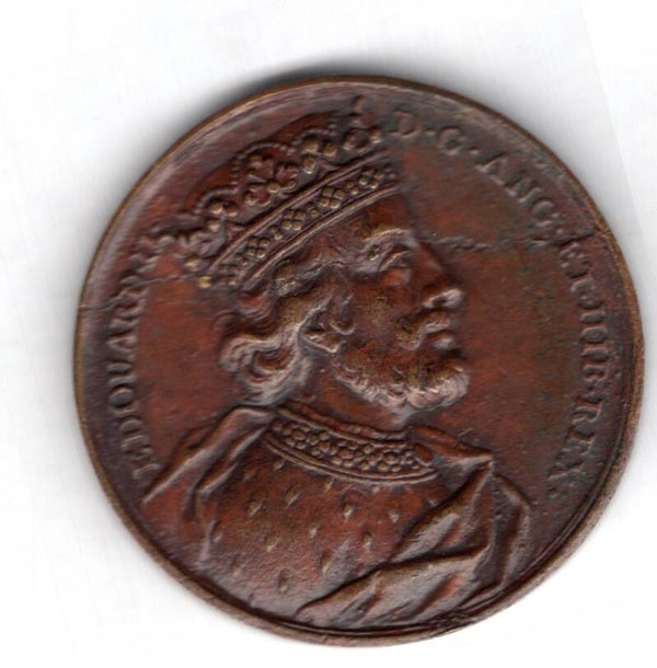 Edward II Medallion by Dassier, C.1730.   DY15764