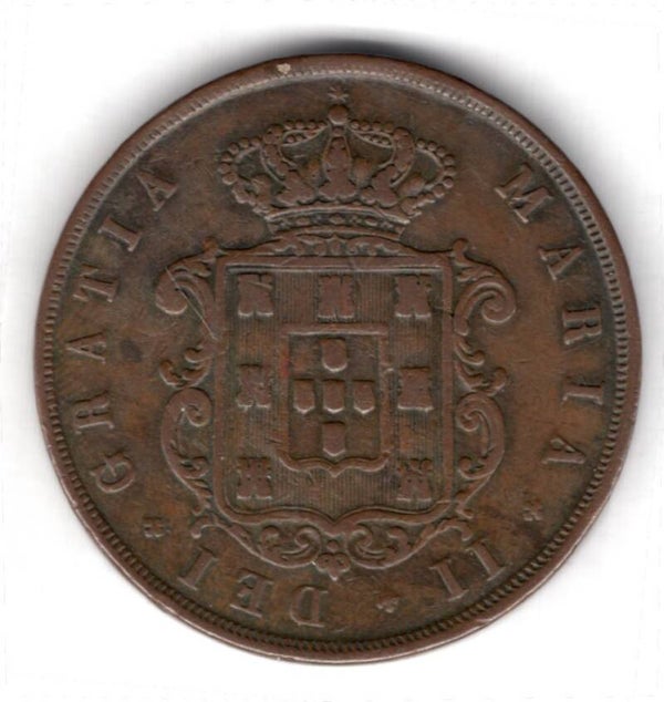 Portugal. 20 Reis 1853.   dy15817