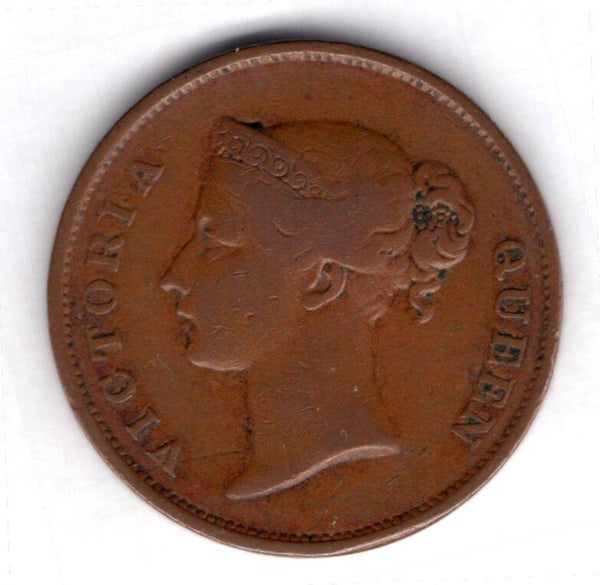 India Straits. 1 Cent 1862.