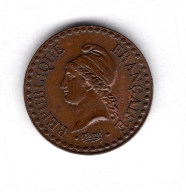 France. Centime 1849A.