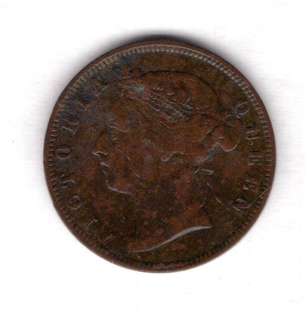 Straits Settlements. 1/2 Cent 1884.