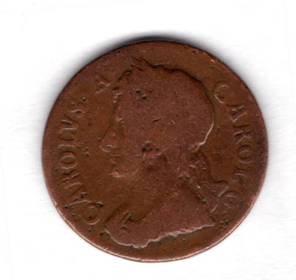 Charles II. Farthing 1675.  DY15966