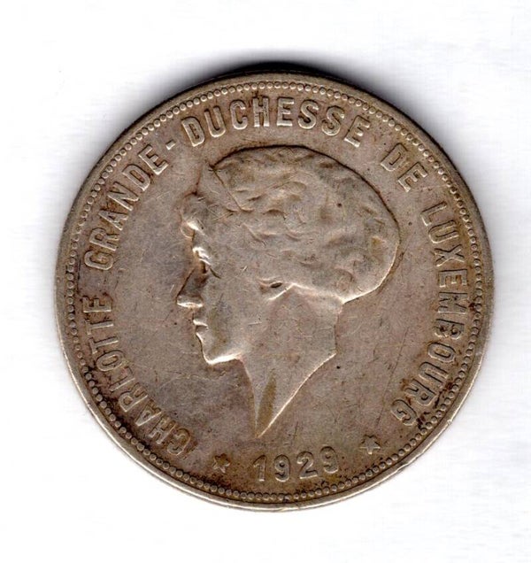 Luxembourg. 10 Francs 1929.   dy15975