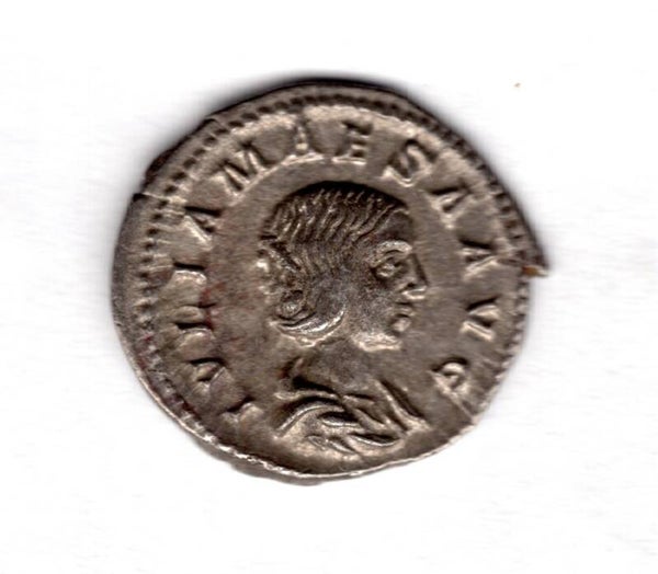 Roman. Julia Maesa Denarius. Circa .A.D. 220.