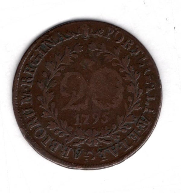 Portugal. 20 Reis 1795.   dy16030