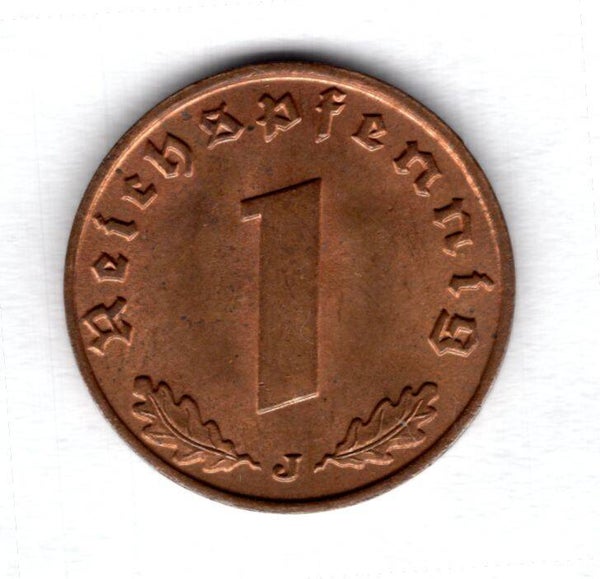 Germany. Reichspfennig. 1938J.